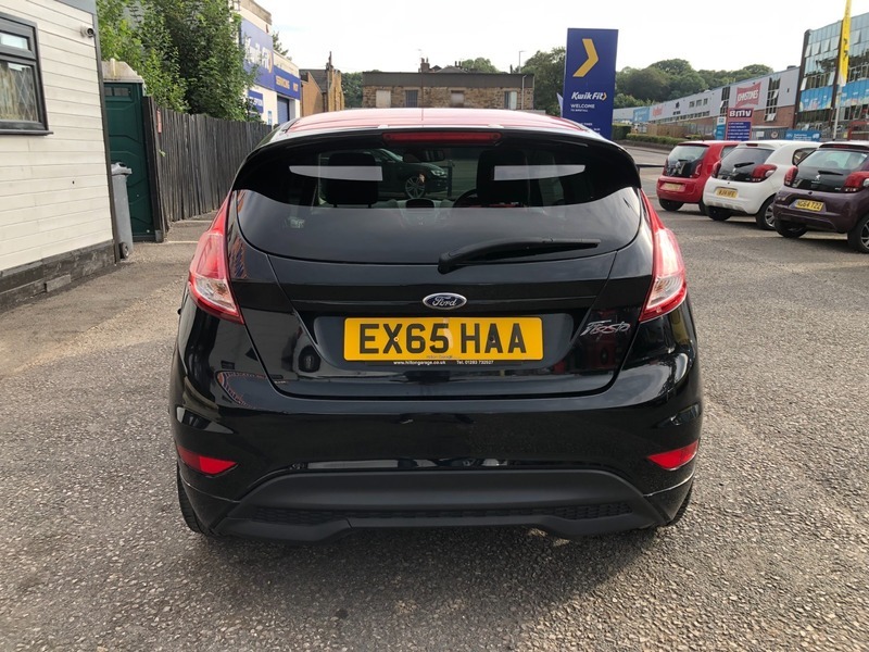 Ford Fiesta Zetec S Black Edition EX65HAA Black #4
