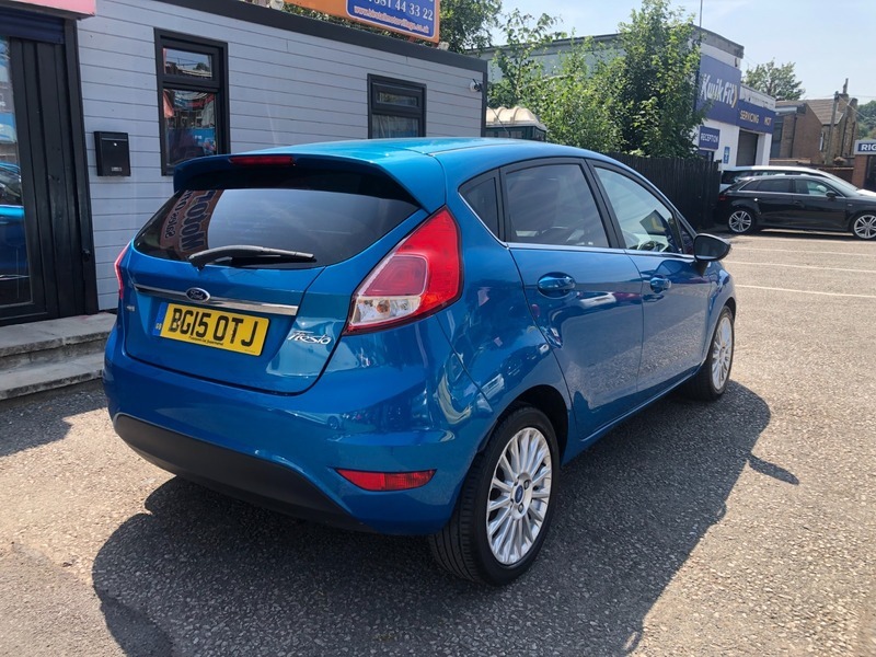 Ford Fiesta Titanium Blue #5