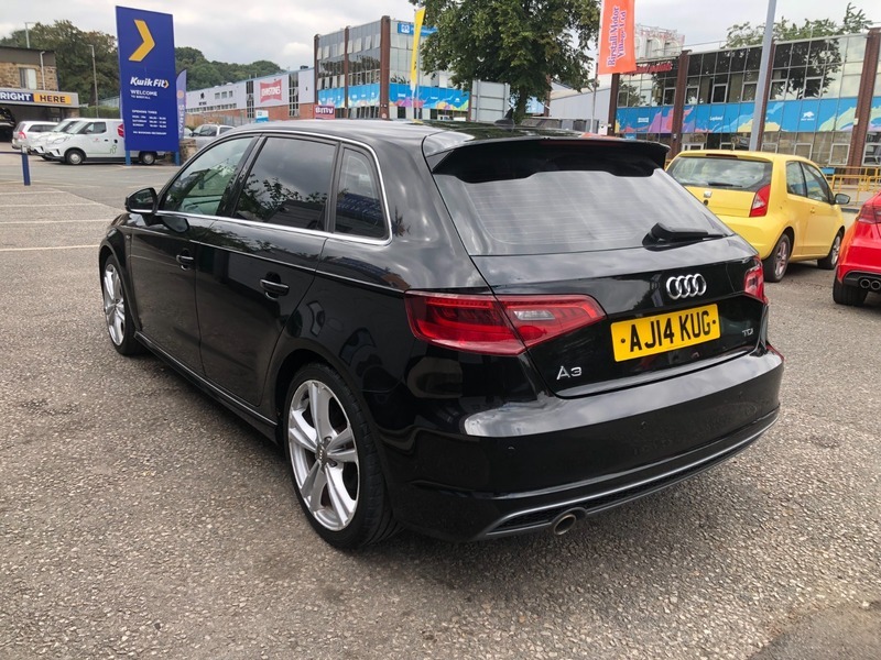 Audi A3 Tdi S Line Black #6