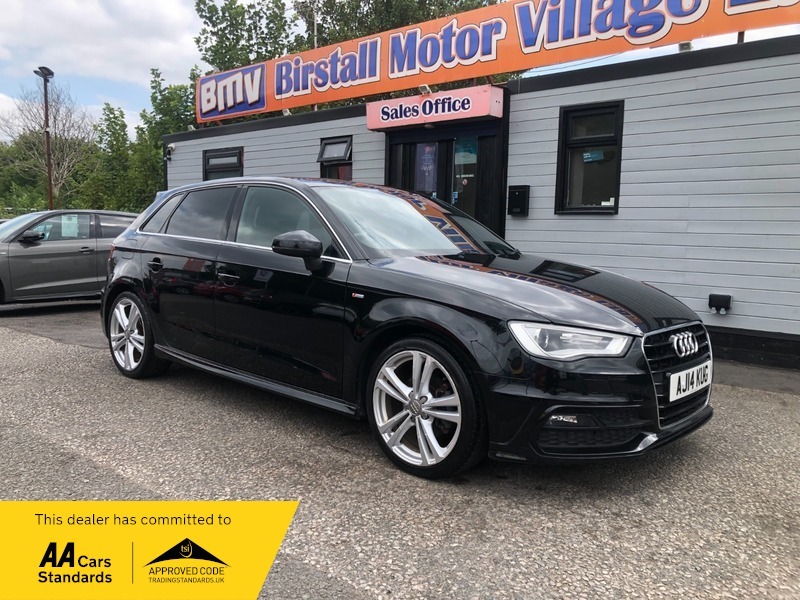 Audi A3 Tdi S Line Black