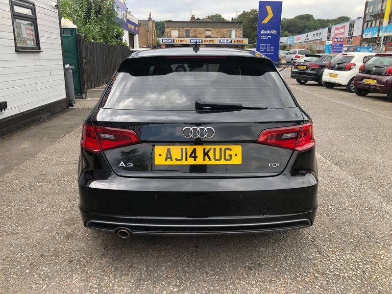 Audi A3 Tdi S Line Black #4