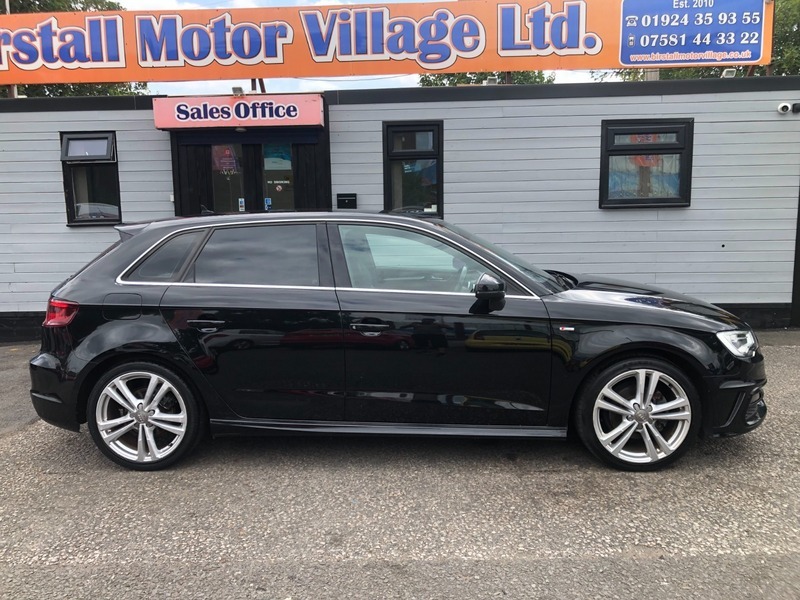 Audi A3 Tdi S Line Black #3