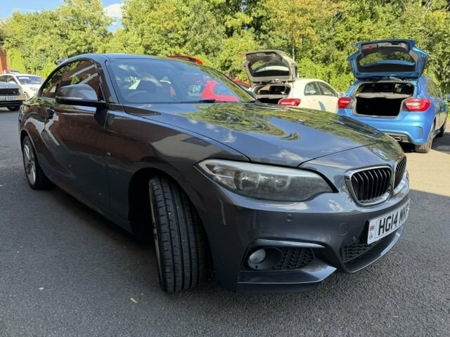 BMW 2 Series Gran Coupe 2.0 218D M Sport HG14MKP Grey #2
