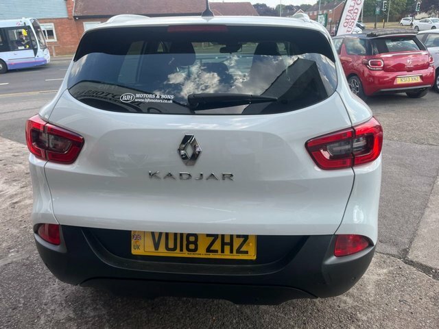 Renault Kadjar 1.2 Tce Dynamique S White #4