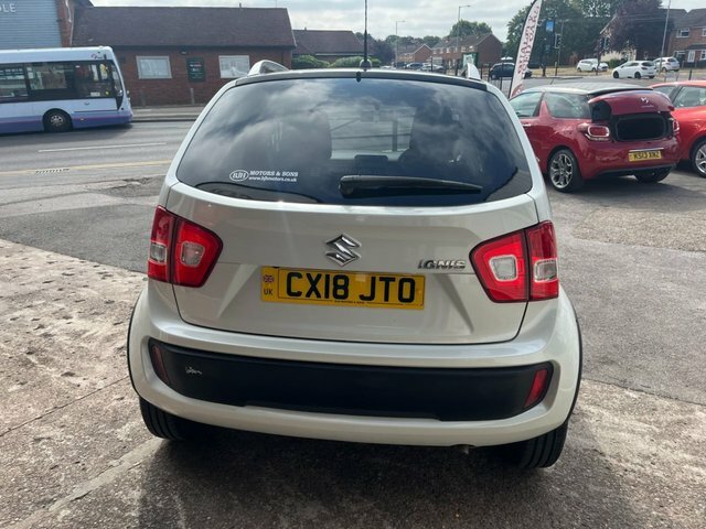 Suzuki Ignis 1.2 Dualjet Sz-t Hatchback White #5