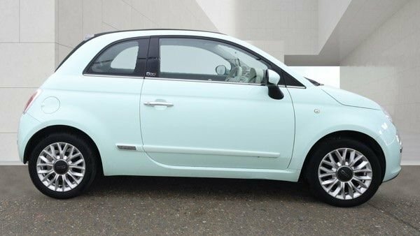 Fiat 500C 1.2 Lounge Convertible Green #5