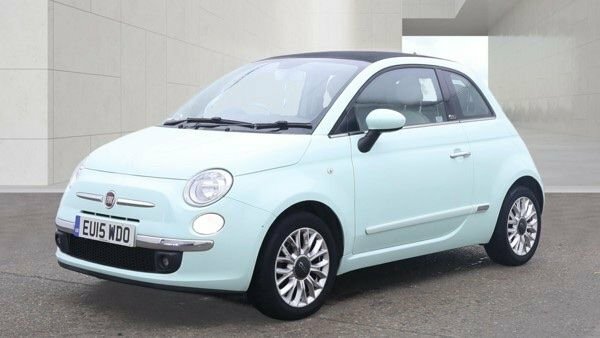 Fiat 500C 1.2 Lounge Convertible Green #2