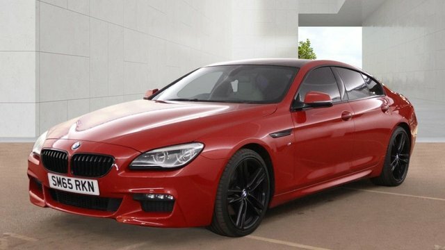 BMW 6 Series Gran Coupe 3.0 640D M Sport Red #2