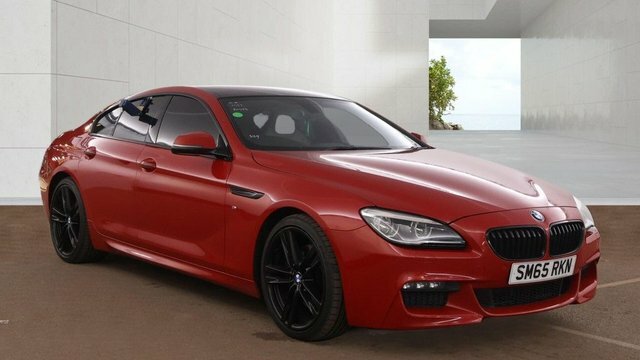 BMW 6 Series Gran Coupe 3.0 640D M Sport Red