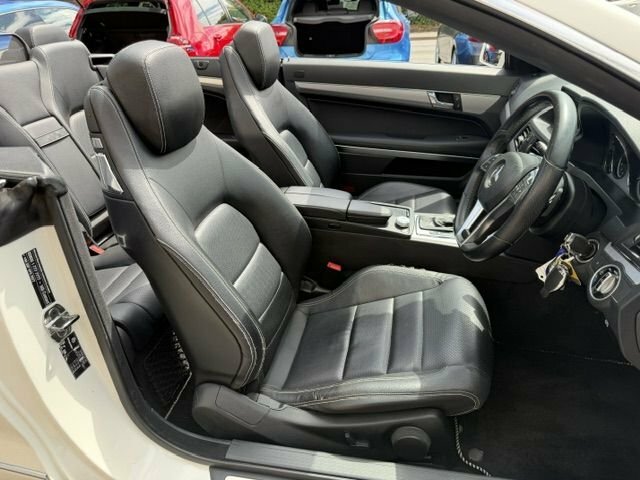 Mercedes-Benz E Class Convertible White #5
