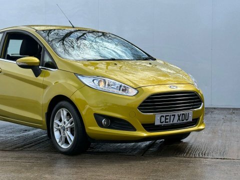 Ford Fiesta 1.0 Fiesta Zetec CE17XDU Yellow #4