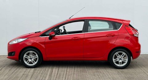 Ford Fiesta 1.5 Titanium Tdci Red #7