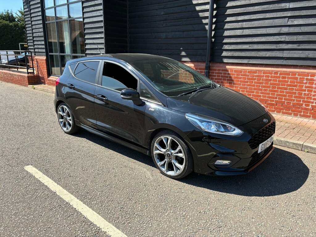 Ford Fiesta 1.0T Ecoboost St-line Hatchback Black