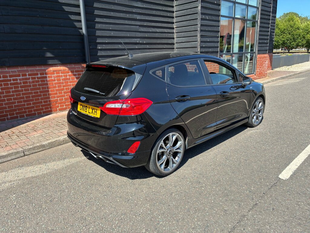 Ford Fiesta 1.0T Ecoboost St-line Hatchback Black #3