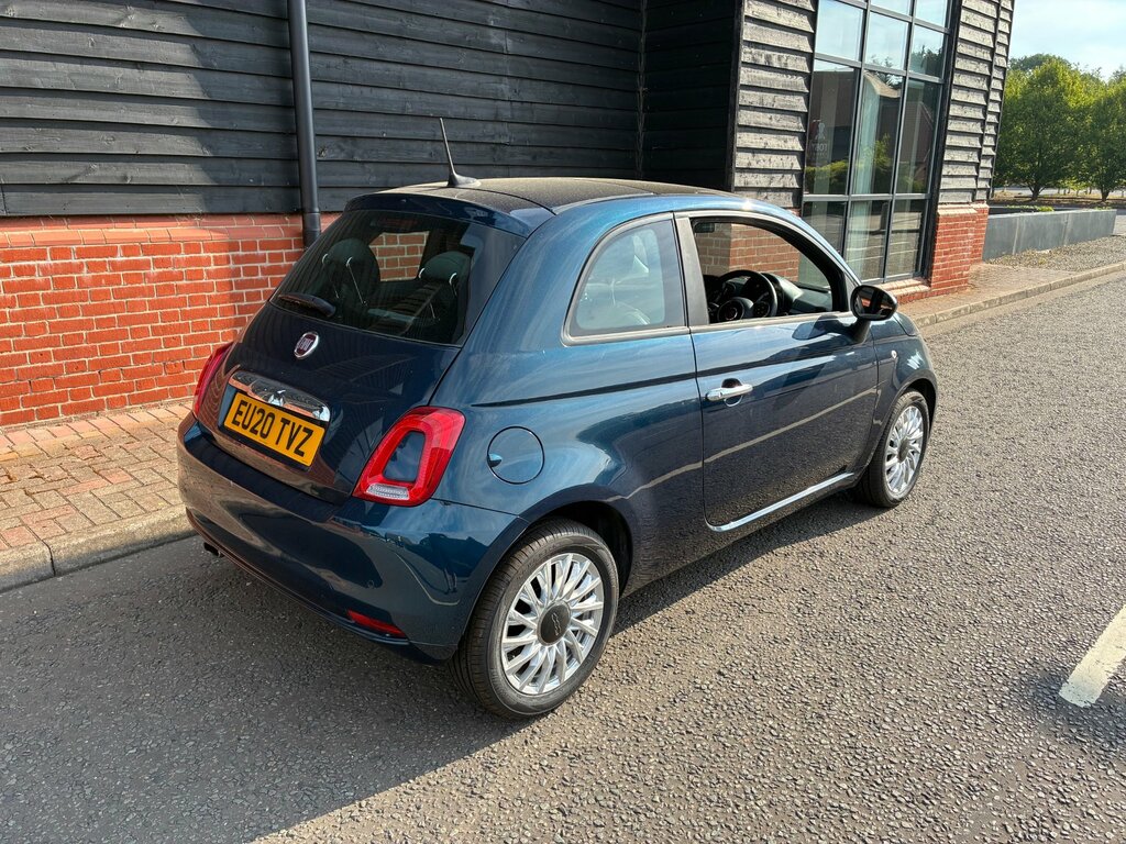 Fiat 500 1.2 Lounge Hatchback Dualogic Euro 6 S Blue #3