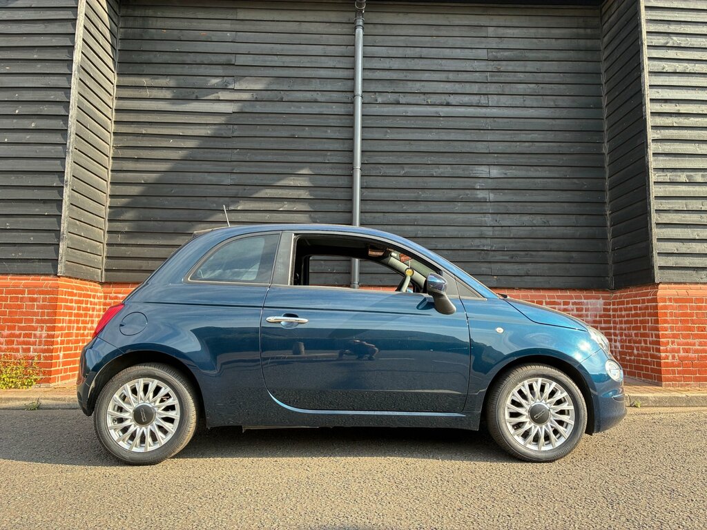 Fiat 500 1.2 Lounge Hatchback Dualogic Euro 6 S Blue #2