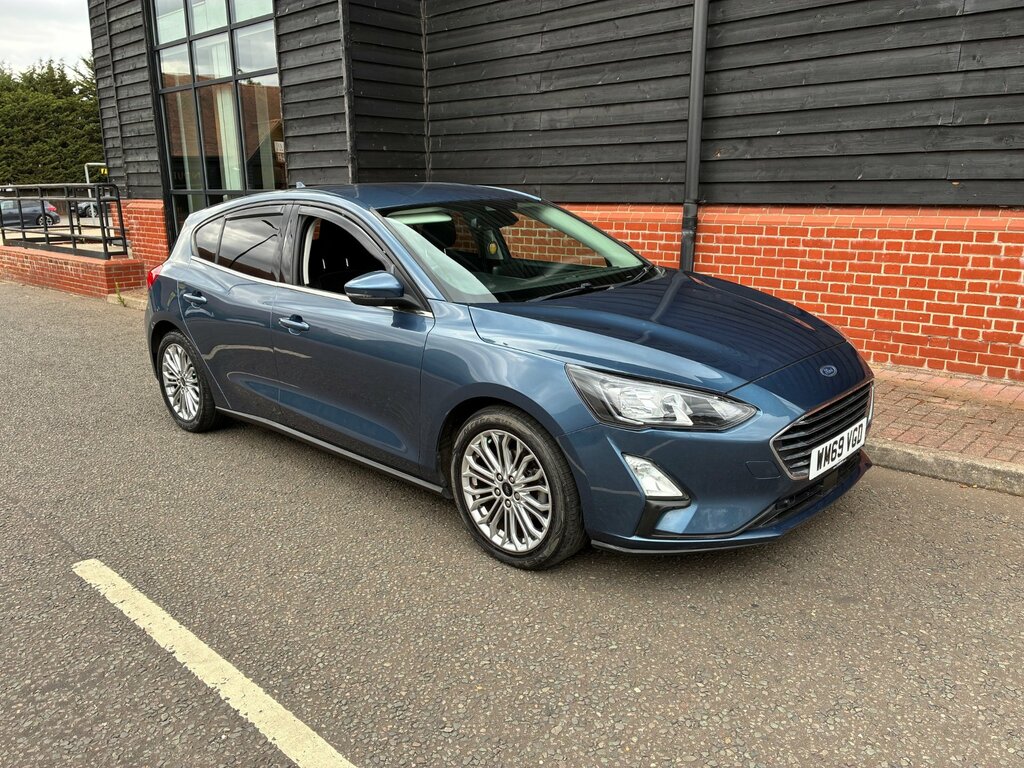 Ford Focus 1.0T Ecoboost Titanium X Hatchback Manu Blue