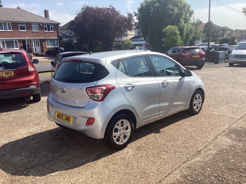 Hyundai I10 1.0 Se Hatchback Silver #6