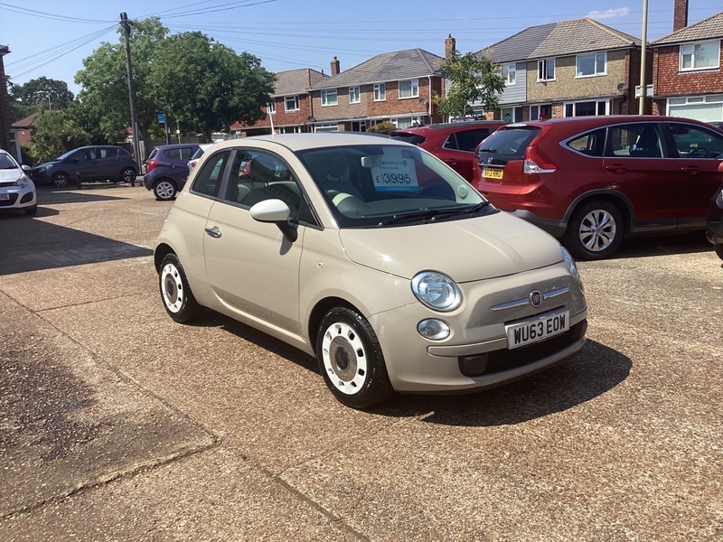 Fiat 500 1.2 Colour Therapy Hatchback Beige