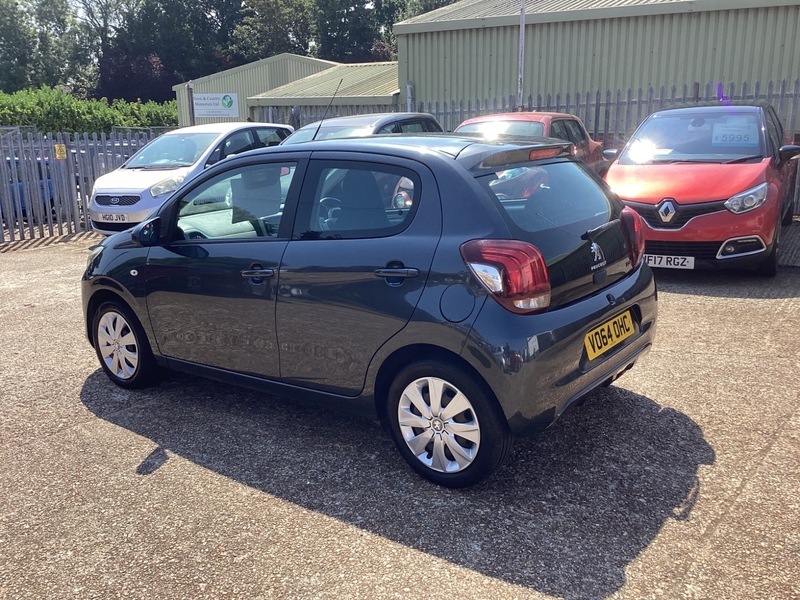 Peugeot 108 1.0 Vti Active Hatchback Grey #5