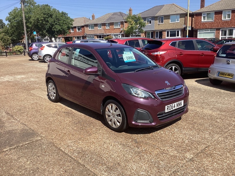Peugeot 108 1.0 Vti Active Hatchback Purple
