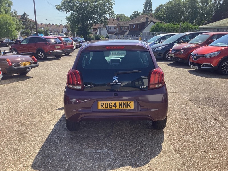 Peugeot 108 1.0 Vti Active Hatchback Purple #5