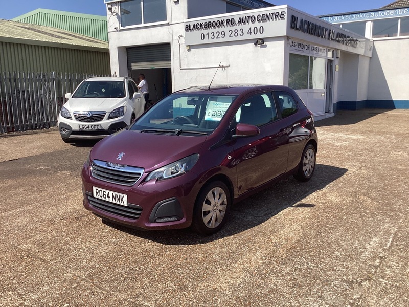 Peugeot 108 1.0 Vti Active Hatchback Purple #3