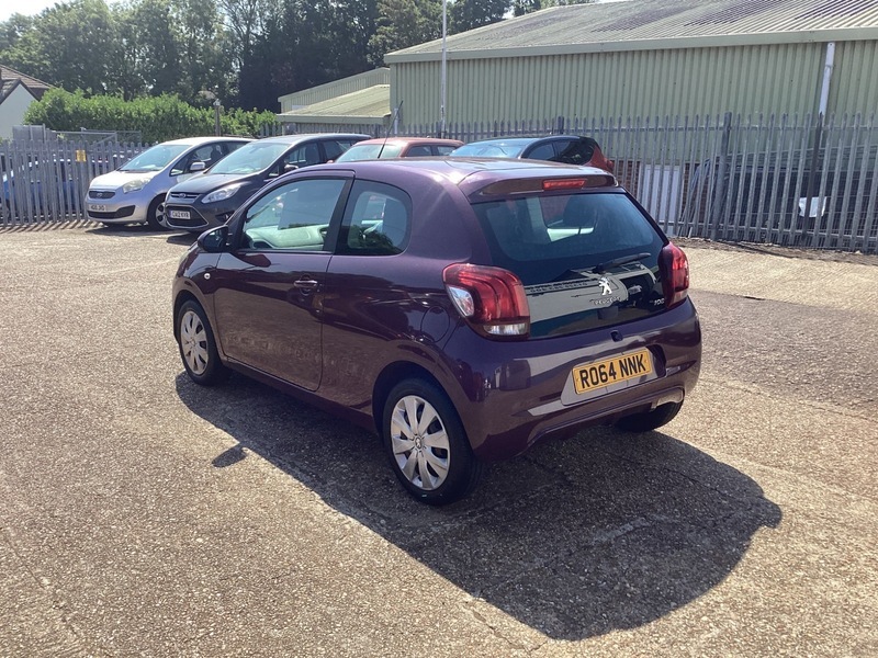 Peugeot 108 1.0 Vti Active Hatchback Purple #4