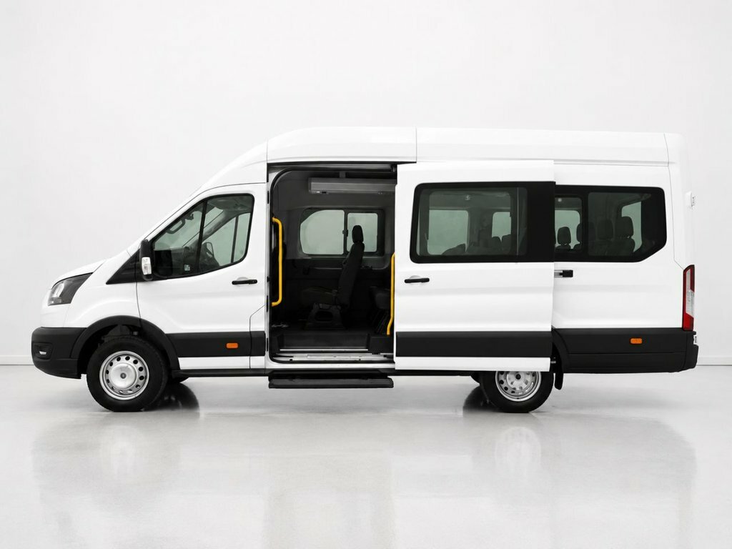 Ford Transit Custom 2L Leader WV73ZNS White #4