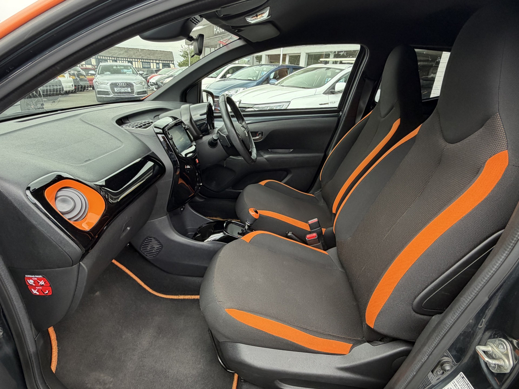 Toyota Aygo Hatchback Red #8