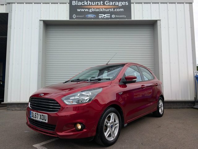 Ford KA+ 2018 1.2 Ti-vct Zetec Hatchback Red