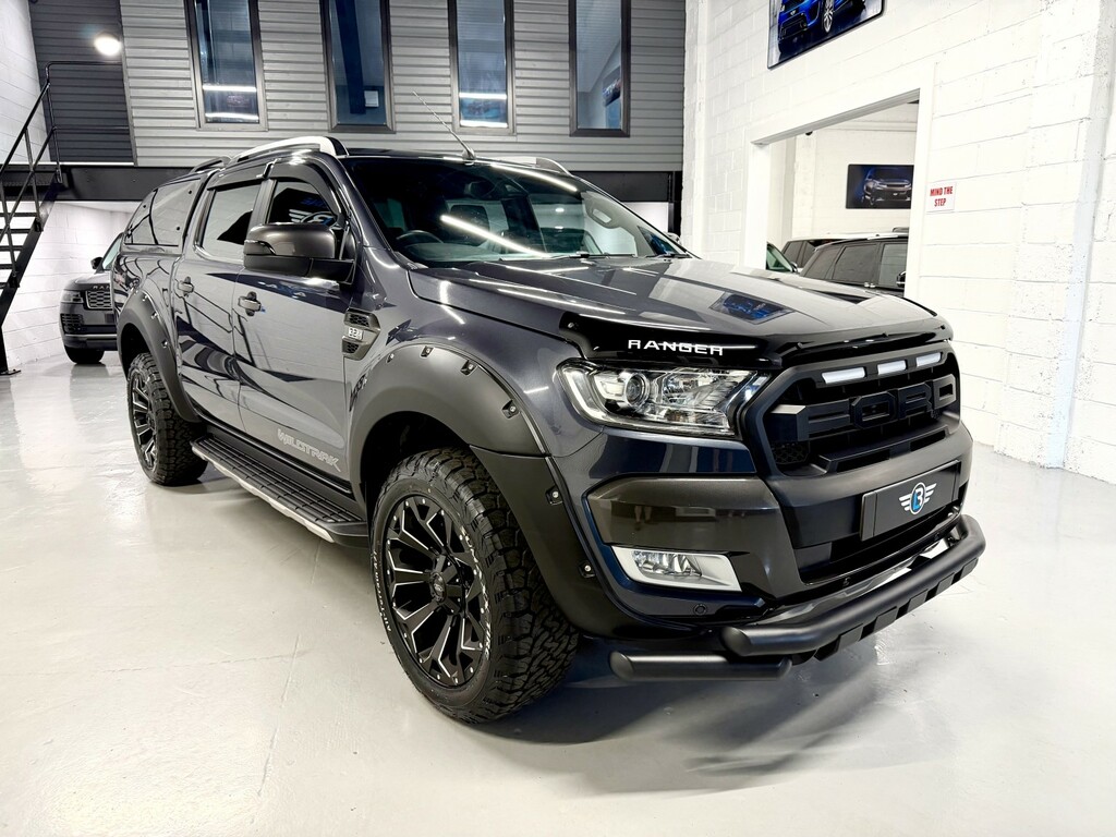 Ford Ranger 3.2 Tdci Wildtrak Double Cab Pick Up Grey