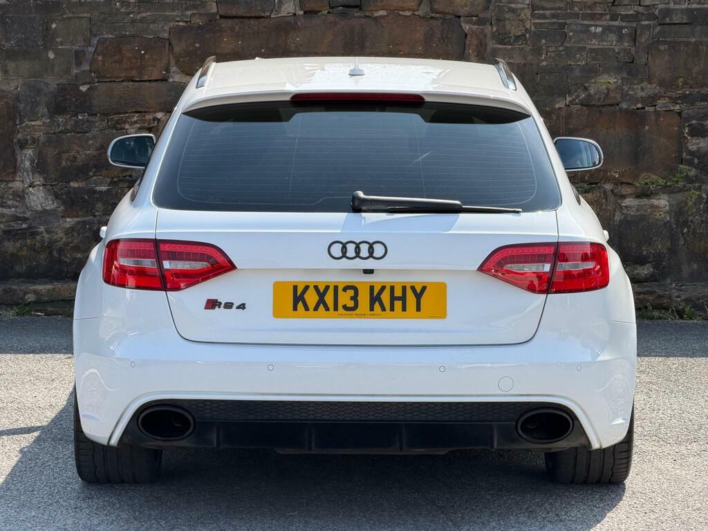 Audi RS4 Avant 4.2 Fsi V8 S Tronic Quattro Euro 5 White #6