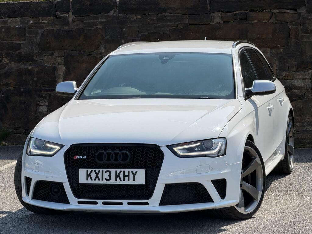 Audi RS4 Avant 4.2 Fsi V8 S Tronic Quattro Euro 5 White #3