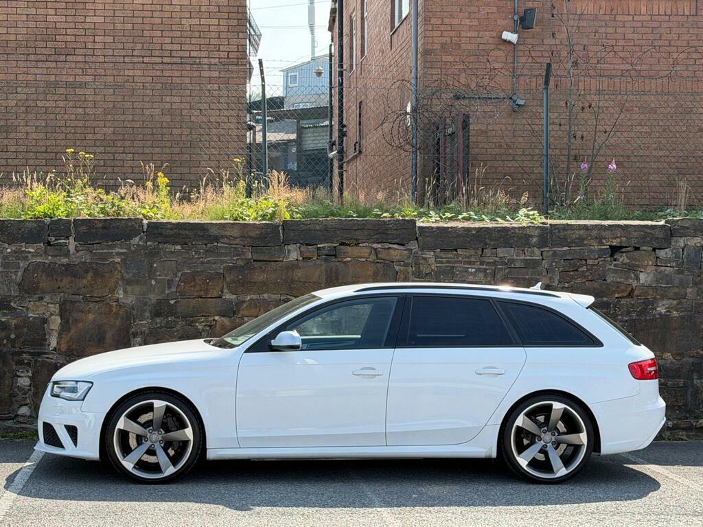 Audi RS4 Avant 4.2 Fsi V8 S Tronic Quattro Euro 5 White #4