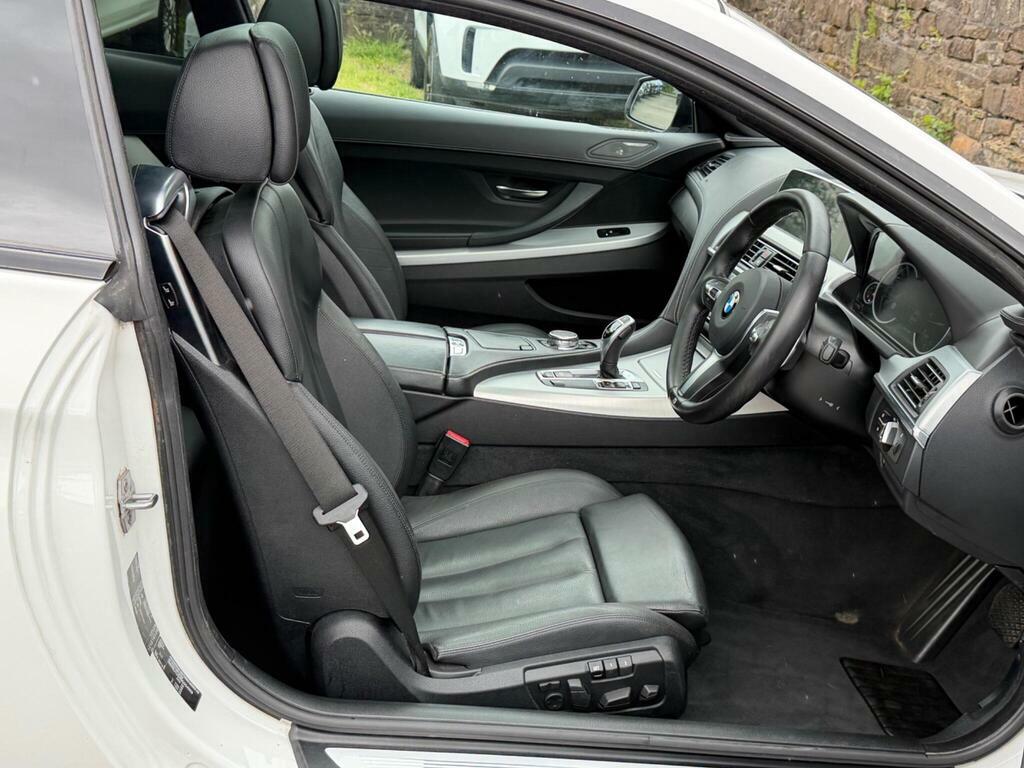 BMW 6 Series 640D M Sport Convertible Black #15