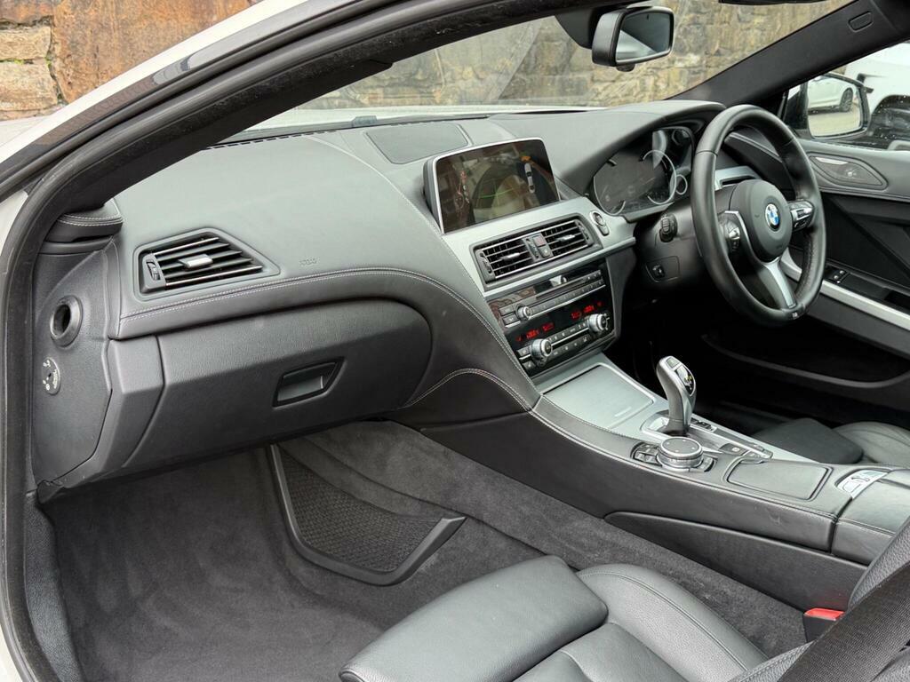 BMW 6 Series 640D M Sport Convertible Black #14