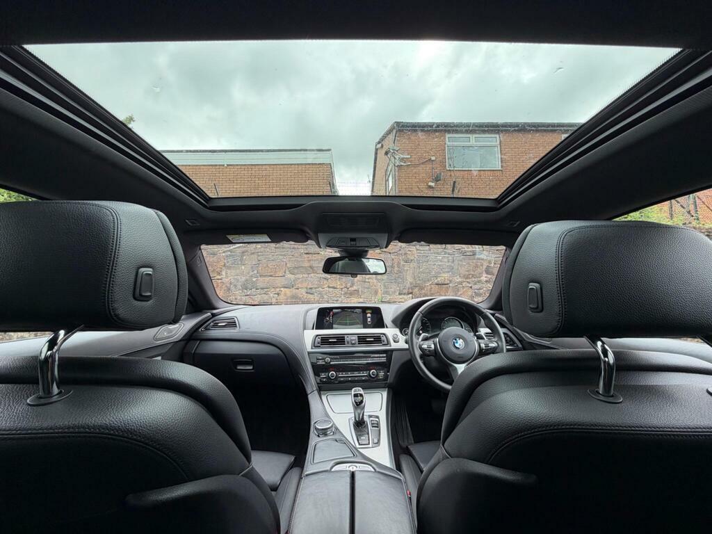 BMW 6 Series 640D M Sport Convertible Black #10