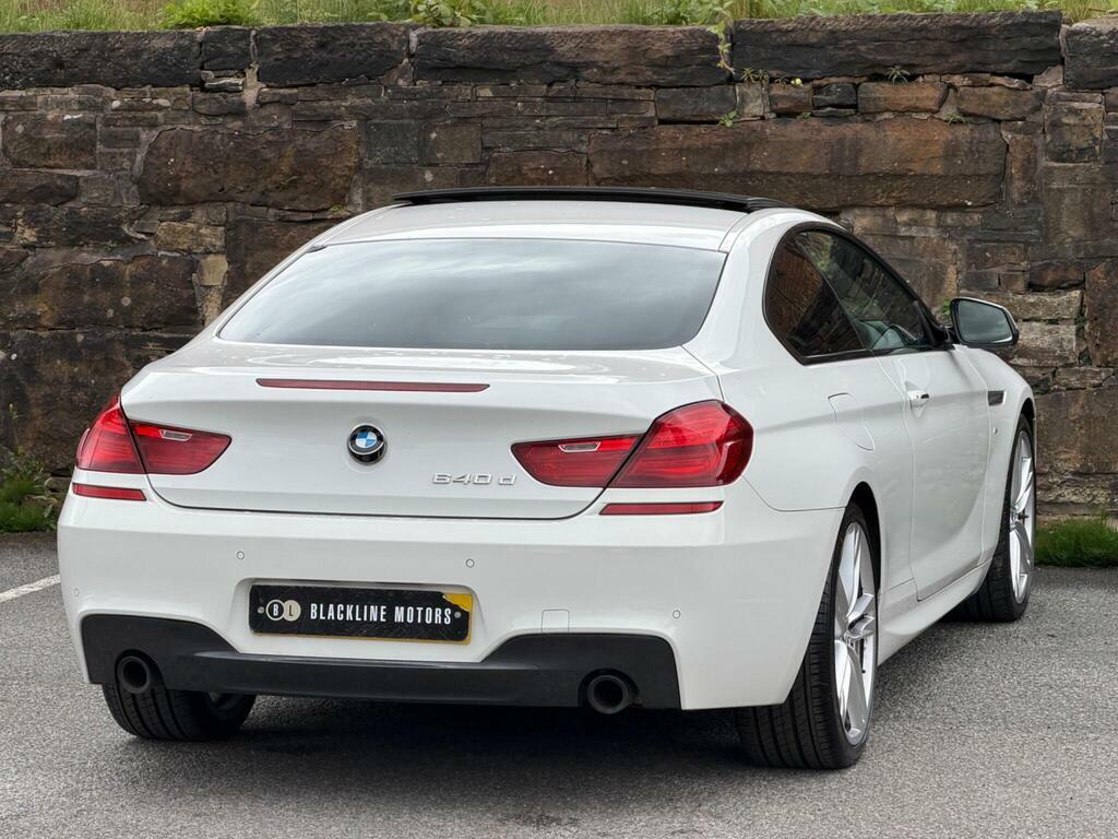 BMW 6 Series 640D M Sport Convertible Black #7