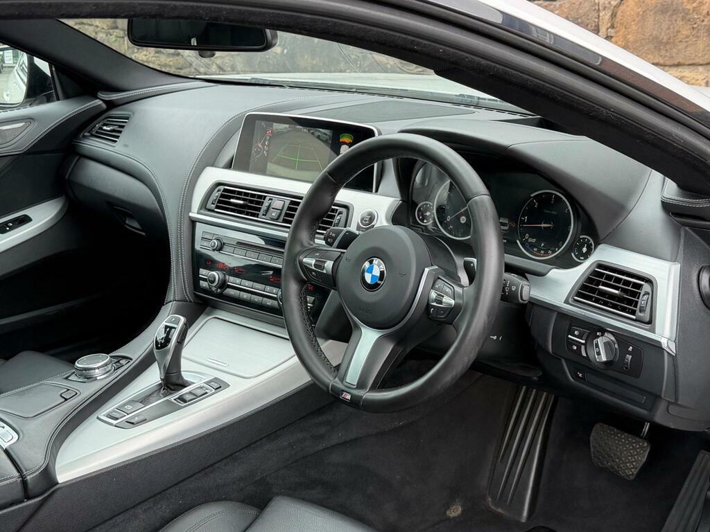 BMW 6 Series 640D M Sport Convertible Black #12