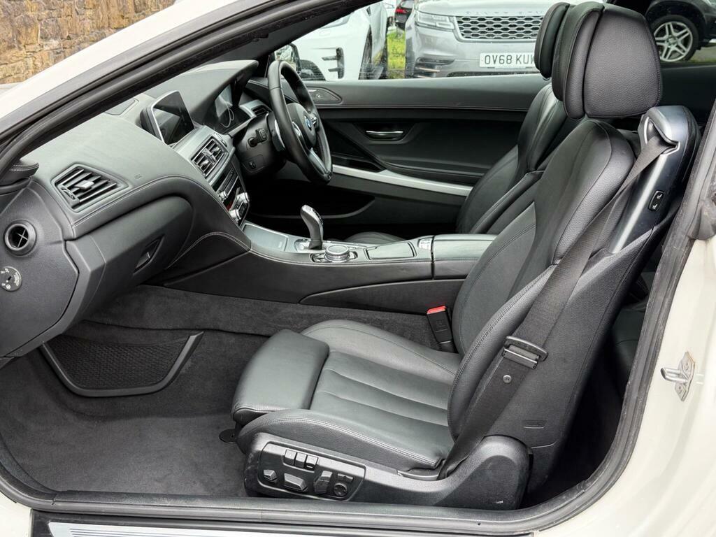 BMW 6 Series 640D M Sport Convertible Black #16