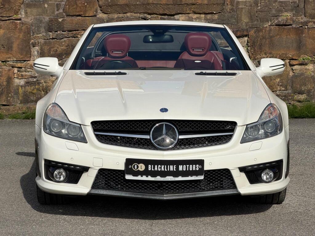 Mercedes-Benz SL Class 6.3 Sl63 Amg White #4