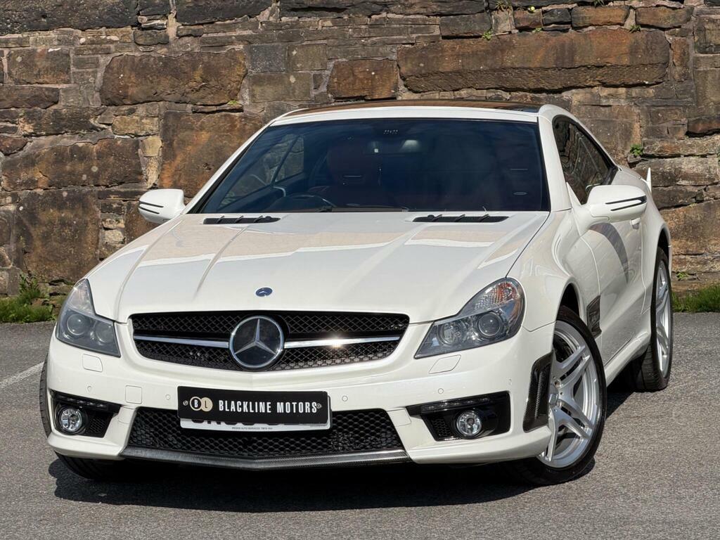 Mercedes-Benz SL Class 6.3 Sl63 Amg White #5
