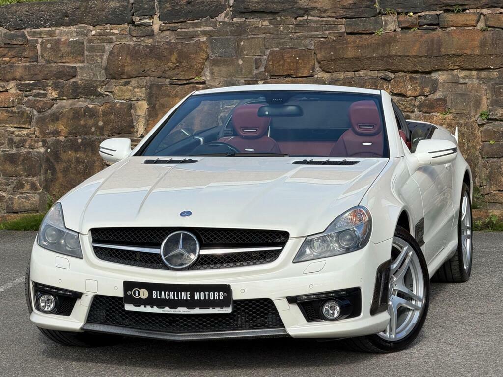 Mercedes-Benz SL Class 6.3 Sl63 Amg White #6