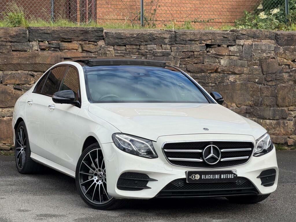 Mercedes-Benz E Class 2.9 E400d Amg Line Night Edition Premium Plus G- White