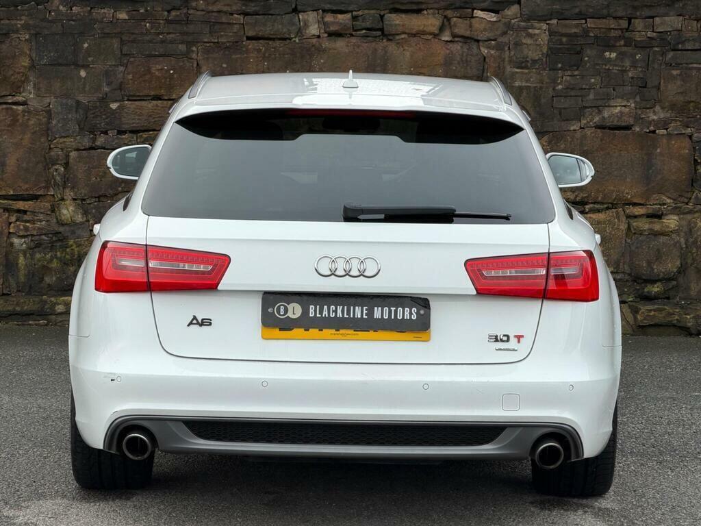 Audi A6 Avant 3.0 Bitdi V6 Black Edition Tiptronic Quattro Euro White #6