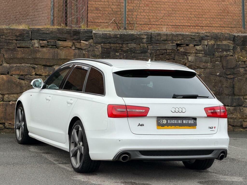 Audi A6 Avant 3.0 Bitdi V6 Black Edition Tiptronic Quattro Euro White #5