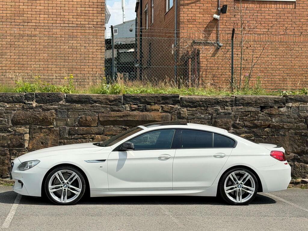 BMW 6 Series Gran Coupe 3.0 640D M Sport Euro 5 S S White #4