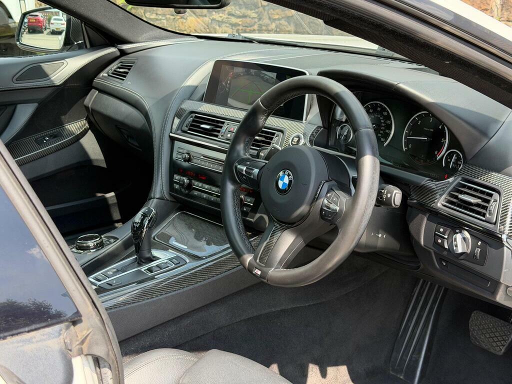 BMW 6 Series Gran Coupe Saloon 3.0 640D M Sport Euro 5 Ss 201 Black #12