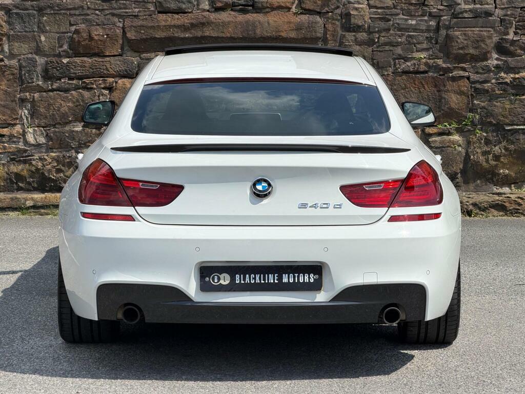 BMW 6 Series Gran Coupe 3.0 640D M Sport Euro 5 S S White #6